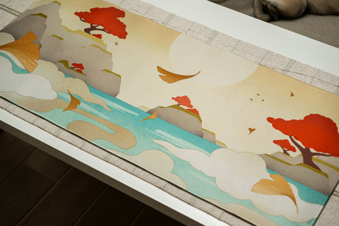"The Harbor of Stone and Contrats" Deskmat