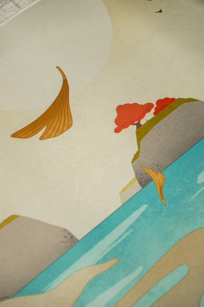 "The Harbor of Stone and Contrats" Deskmat