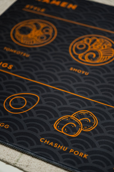 Ramen Deskmat - Charcoal