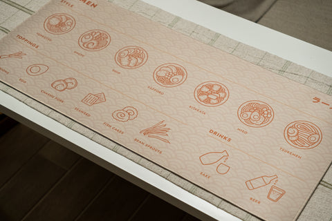 Ramen Deskmat - Clay