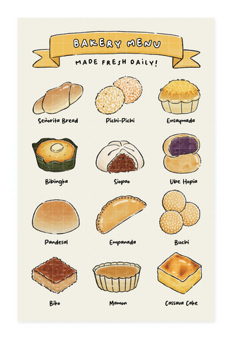 Filipino Bakery - Small Print