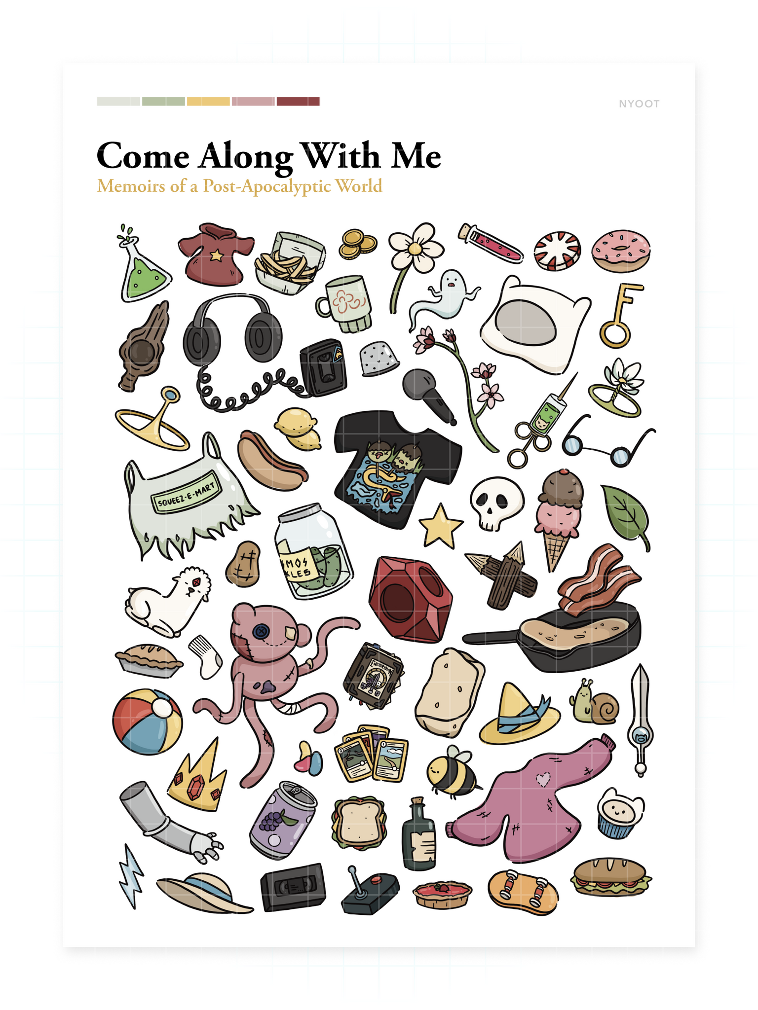 Come Along With Me - Mini Print