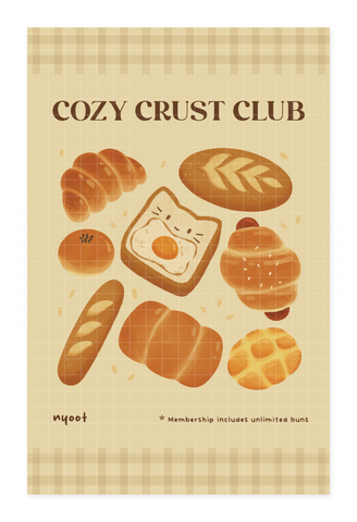 Cozy Crust Club - Small Print