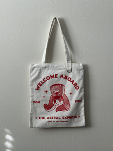 Astral Express "Pom Pom" Tote Bag