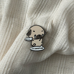 Stfu Pug Pin