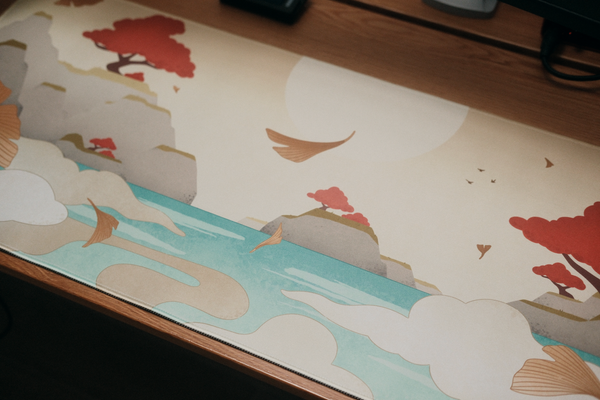 "The Harbor of Stone and Contrats" Deskmat