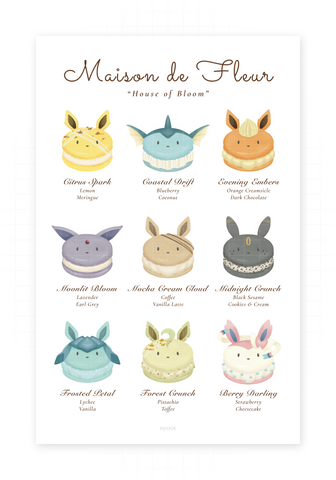 Maison De Fleur - Art Print