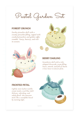 Pastel Garden Set - Small Print