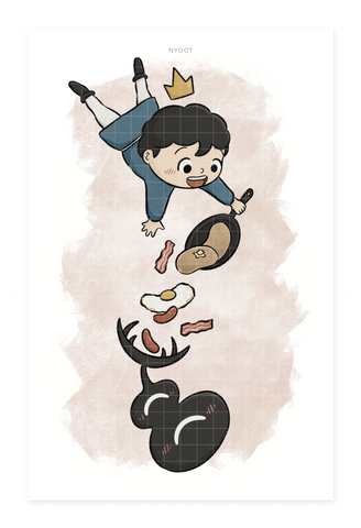 Breakfast for Giants - Small Print
