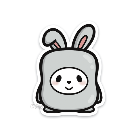 Bunny Bean Sticker