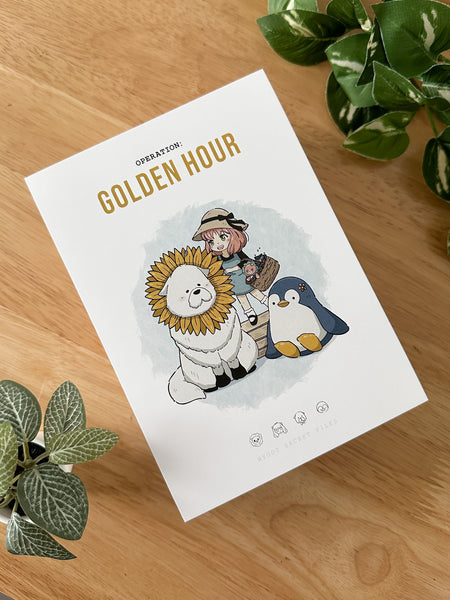 Operation: Golden Hour - Mini Print