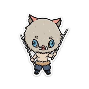 Boar Boy (Mask) Sticker