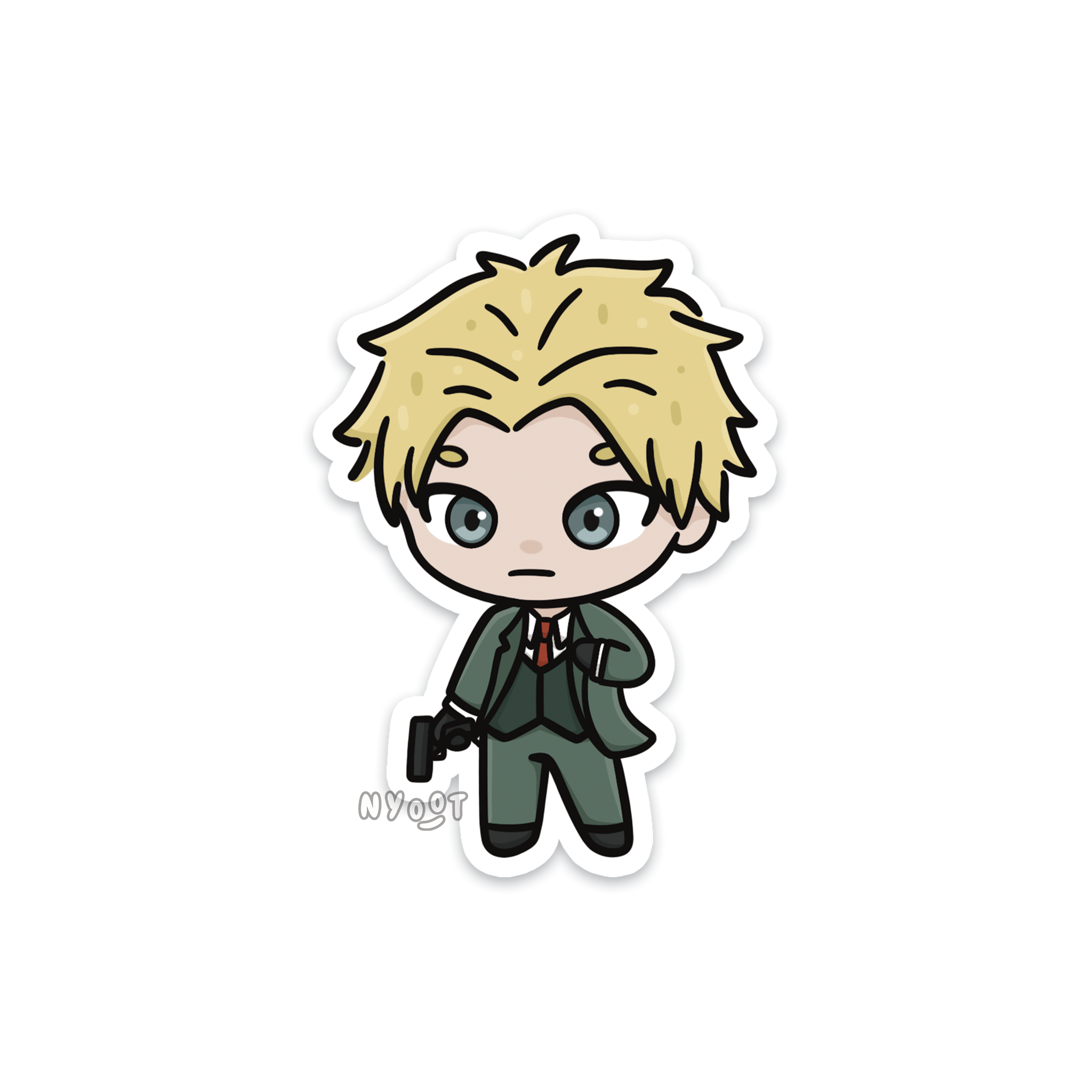 Spy Dad Sticker