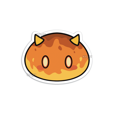 Pyro Slime Sticker