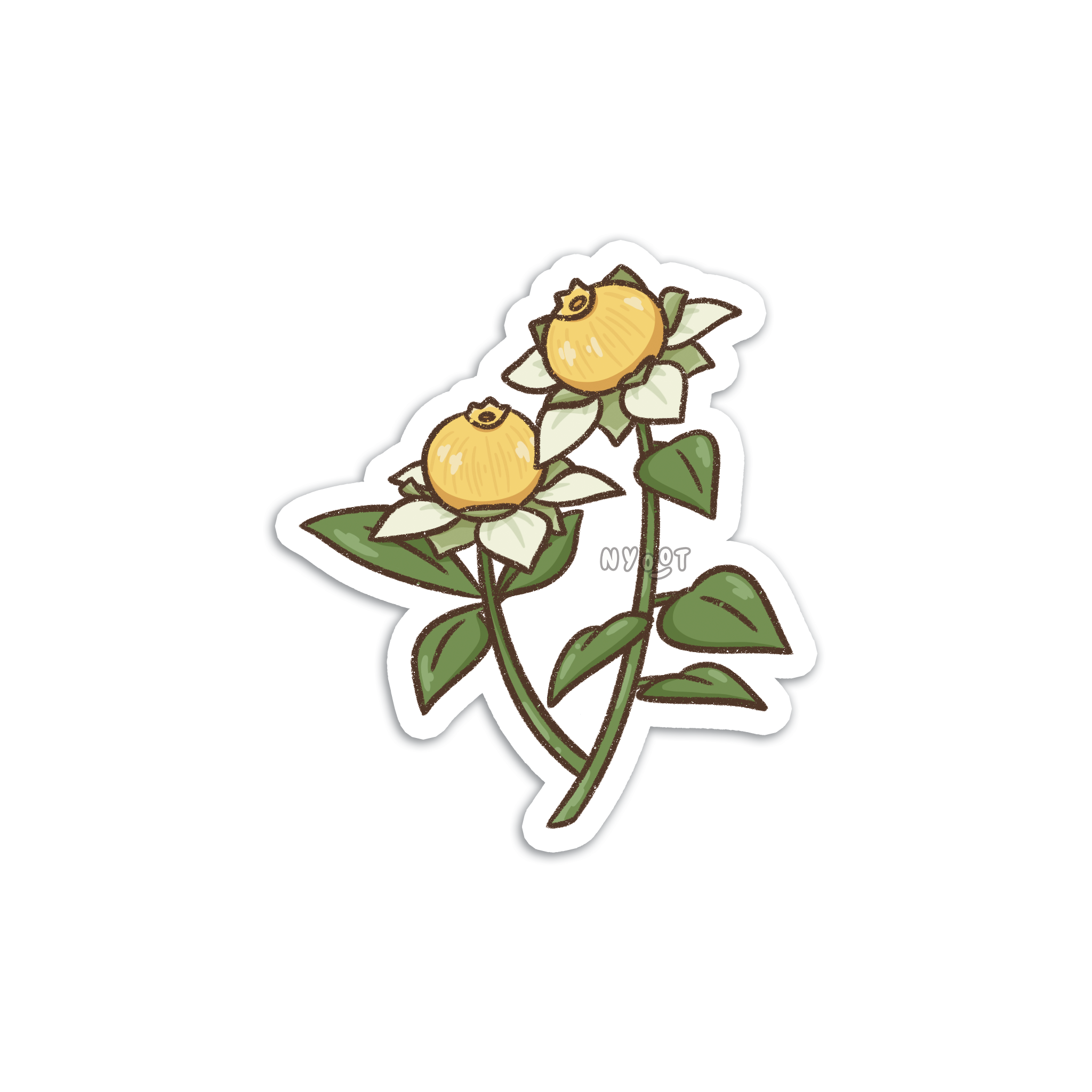 Sweet Flower Sticker