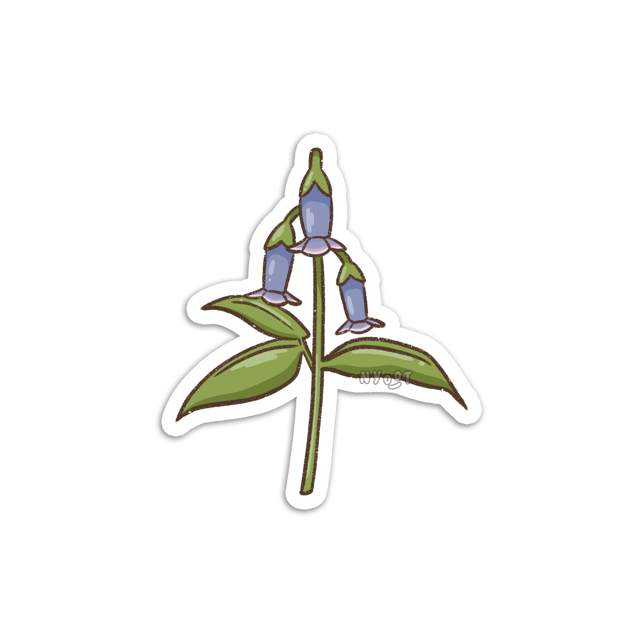 Violetgrass Sticker