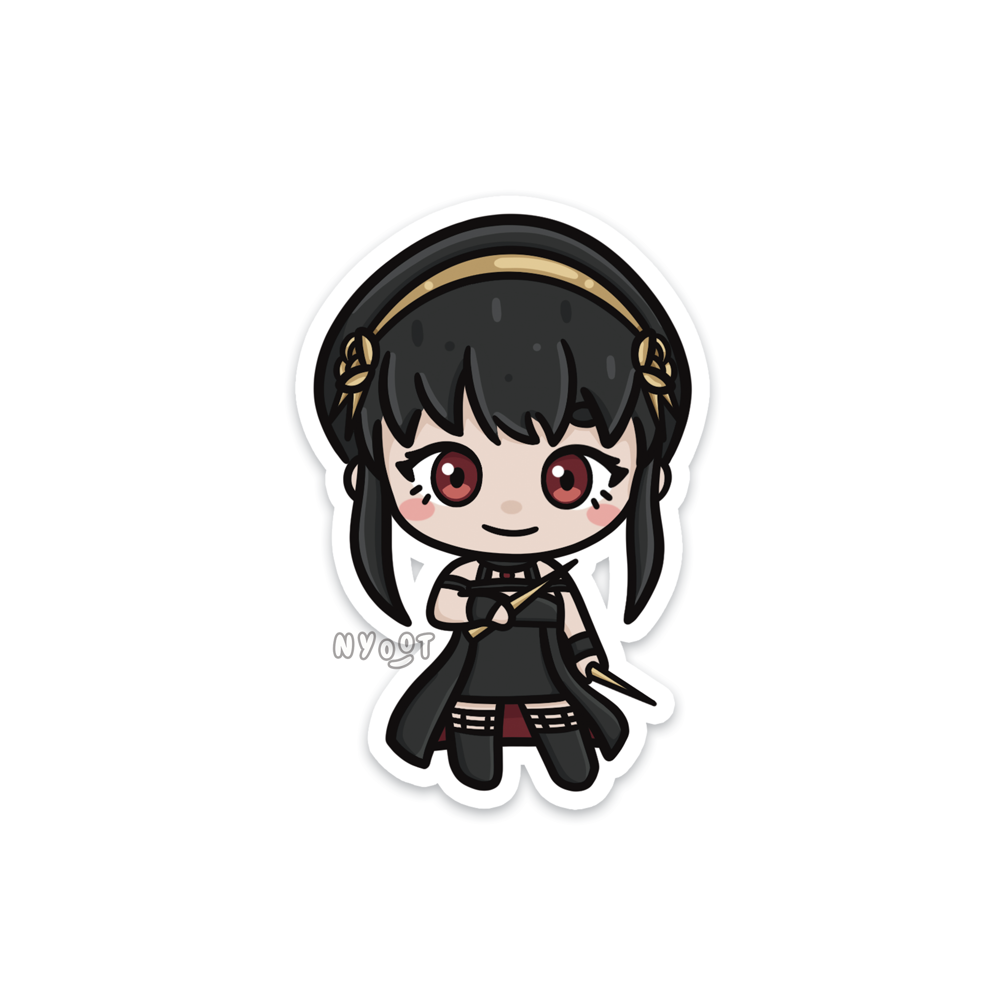 Assassin Mom Sticker